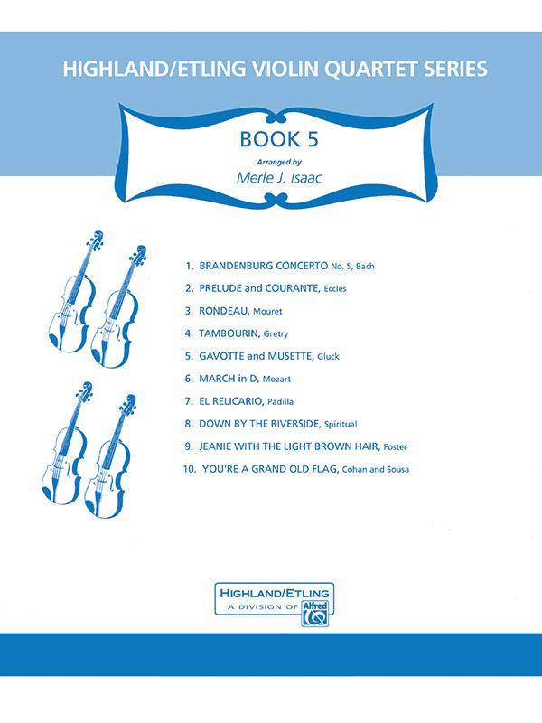 Highland/Etling Violin Quartet Series: Set 5